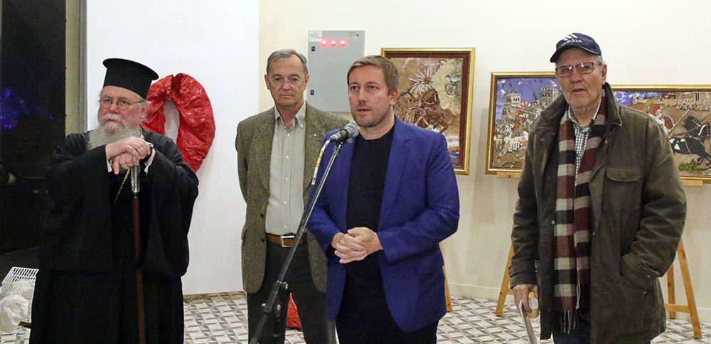 Τα εγκαίνια της έκθεσης ζωγραφικής «Εικαστική Περιπλάνηση 2024» που διοργανώνει η δημοτική παράταξη «Η Καβάλα Μπροστά» έγιναν την Παρασκευή 8 Μαρτίου