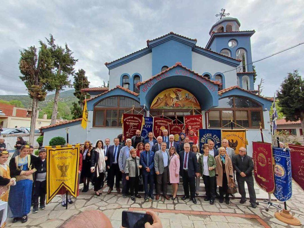 Επιμνημόσυνη δέηση για τους Θρακιώτες, θύματα της Ελληνοτουρκικής ανταλλαγής πληθυσμών εχθές στις Κρηνίδες