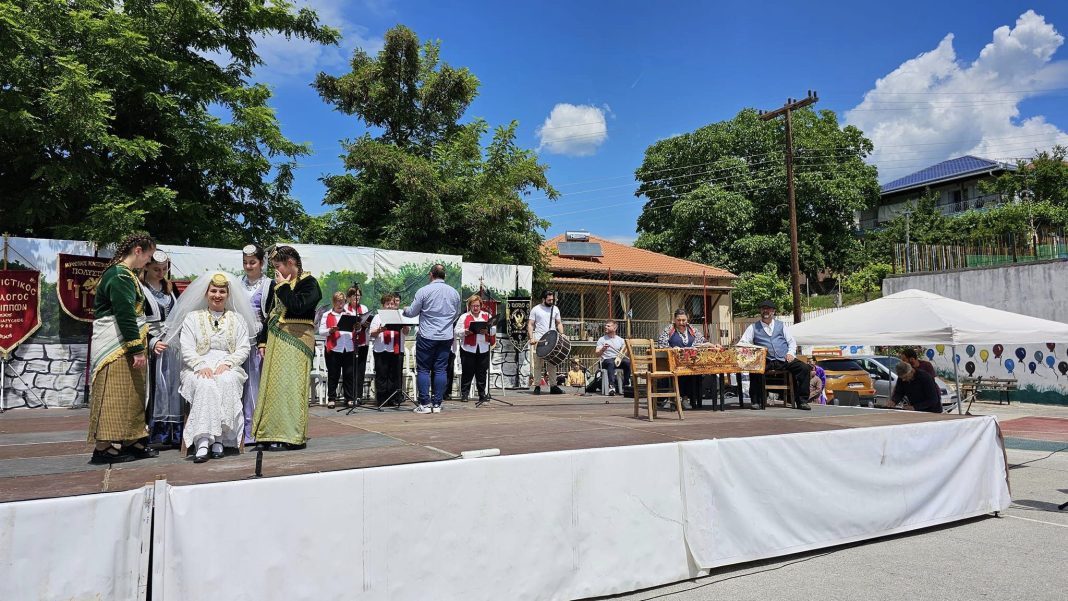 Αναπαράσταση του ποντιακού γάμου χθες Κυριακή του Θωμά στον Ζυγό