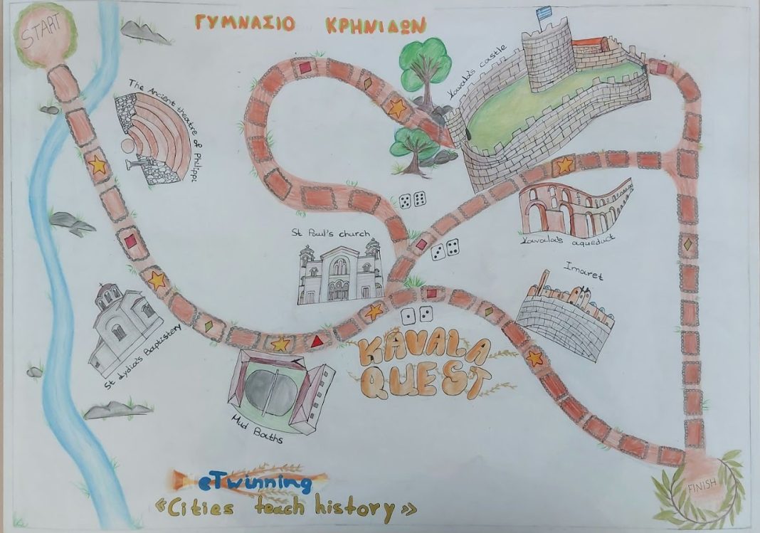 Ολοκληρώθηκε το Ευρωπαϊκό πρόγραμμα e-Twinning με τίτλο “Cities teach history” με συντονιστές το Γυμνάσιο Κρηνίδων και το I.C. “SAURO – FRANCHETTI” από το Παλέρμο