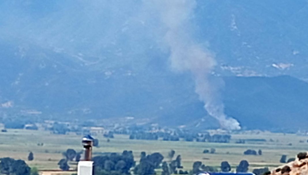 Πυρκαγιά εκδηλώθηκε σήμερα το πρωί στον Άγιο Χριστόφορο του δήμου Παγγαίου – Τέθηκε υπό πλήρη έλεγχο η φωτιά γύρω στις 13:30