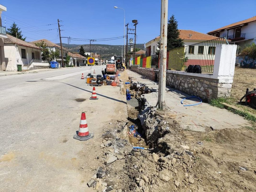 Εκτέλεση έργων υποδομής στη Δημοτική Ενότητα Φιλίππων