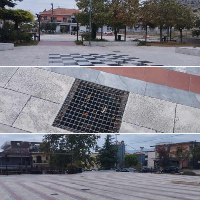 Πρόβλημα με ποντίκια και αρουραίους στην πλατεία Πελεκανίδη στις Κρηνίδες