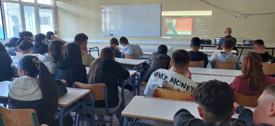 Γυμνάσιο Κρηνίδων: Η Γ’ Τάξη συμμετείχε στο Εκπαιδευτικό Πρόγραμμα με τίτλο «KIDS SAVE LIVES & iSAVElives for schools»