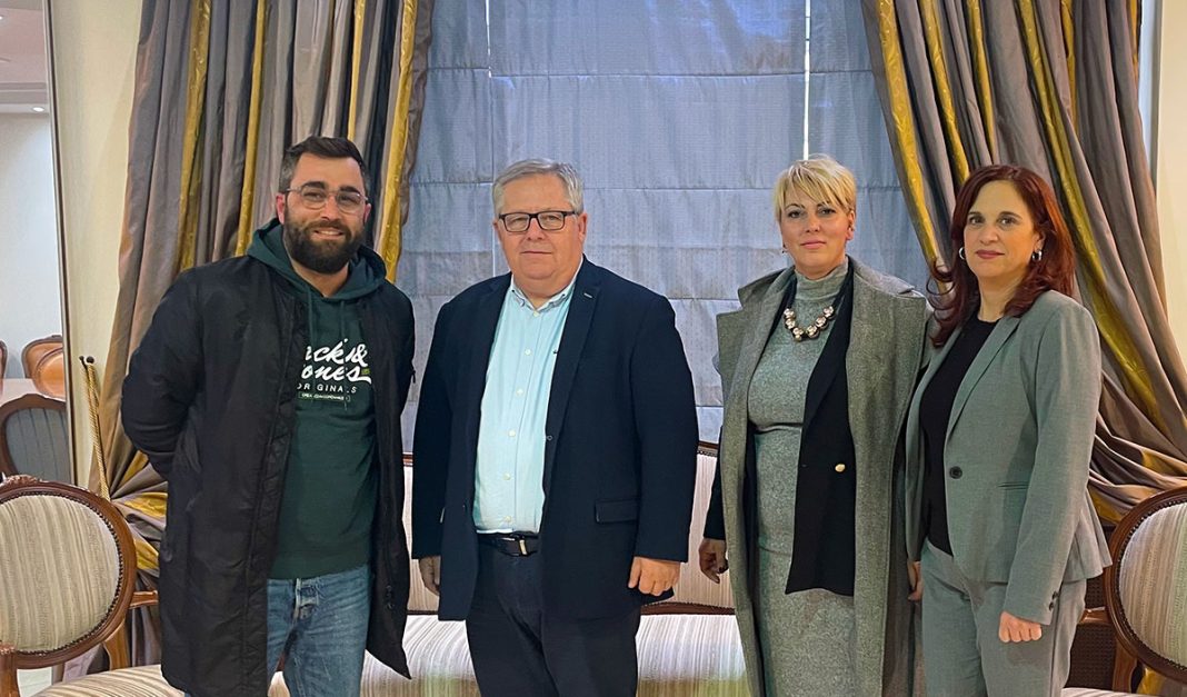 Ο Εμπορικός Σύλλογος Φιλίππων συναντήθηκε με τον Αντιπεριφερειάρχη Καβάλας Θεόδωρο Μαρκόπουλο