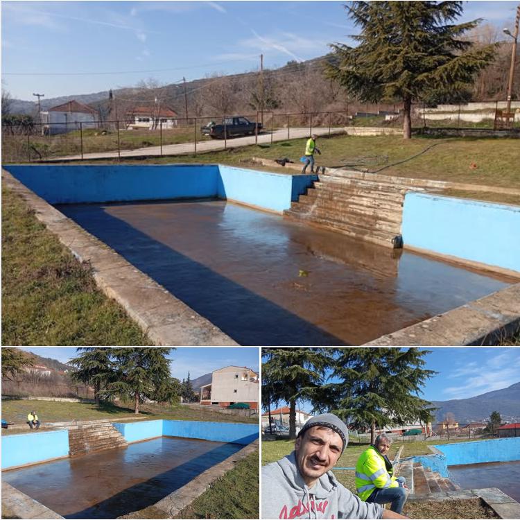 Κοινότητα Κρυονερίου: Τελείωσε και ο καθαρισμός της ομβροδεξαμενής και του χώρου περιμετρικά τη