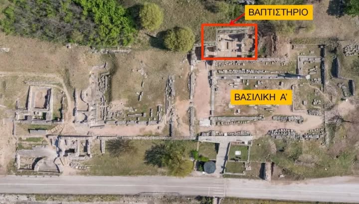 Αποκαθίσταται το μνημειακό συγκρότημα της Βασιλικής Α’ στους Φιλίππους