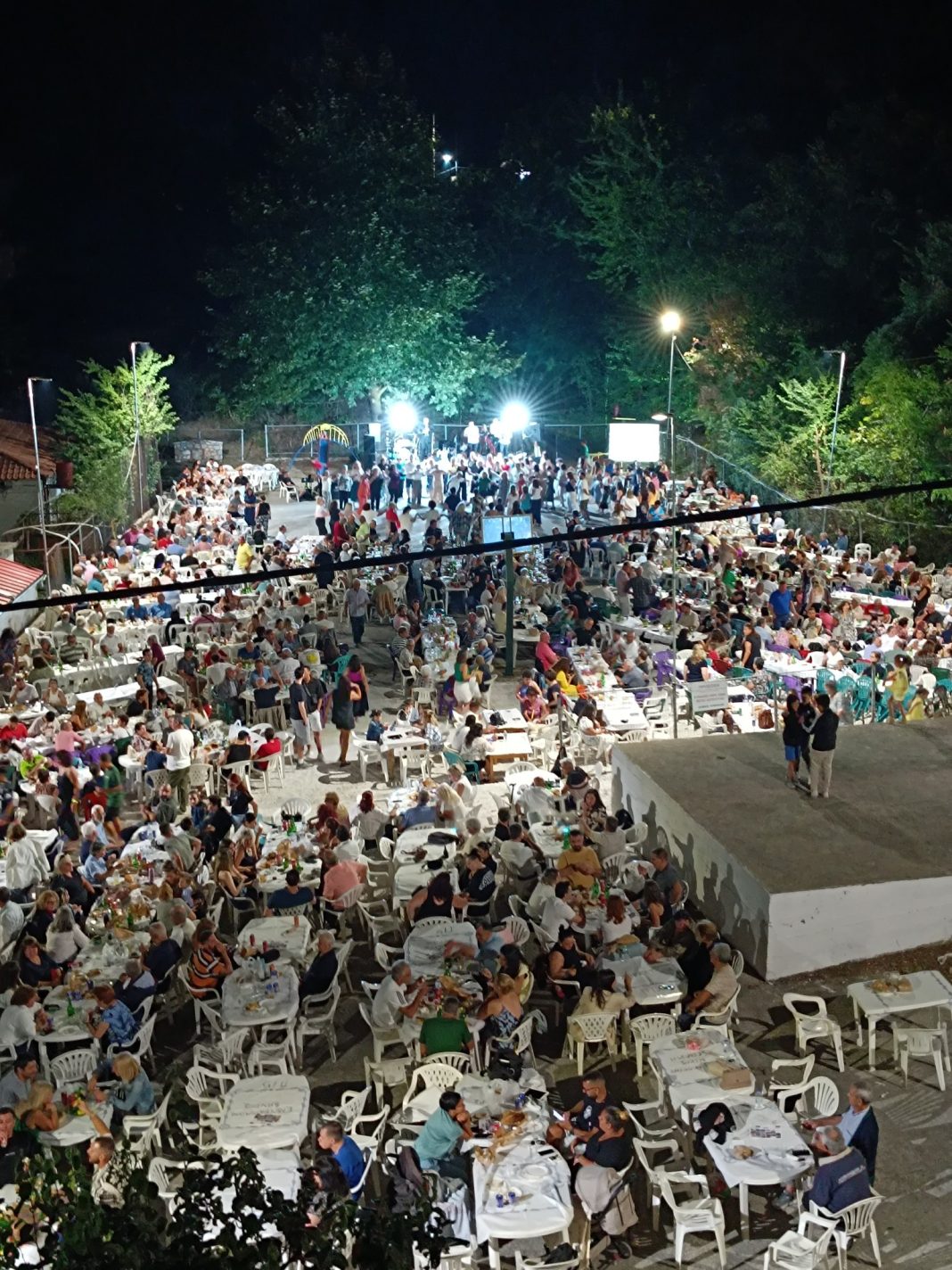 Βουνοχώρι: Πολύς ο κόσμος στο πανηγύρι του Σάββατου 26 Ιουλίου 2025