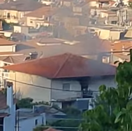 Φωτιά σε οικία νωρίς το πρωί στις Κρηνίδες