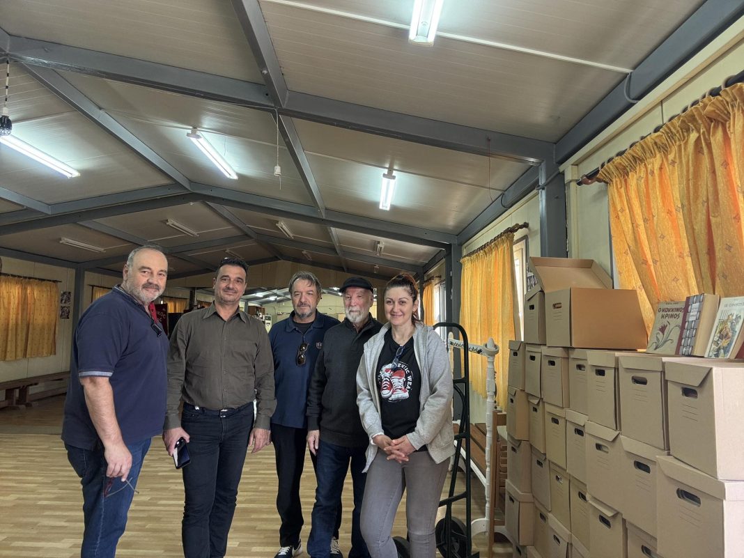Πολιτιστικός Σύλλογος Φιλίππων: 40 χαρτοκιβώτια λογοτεχνικά βιβλία για την δανειστική βιβλιοθήκη