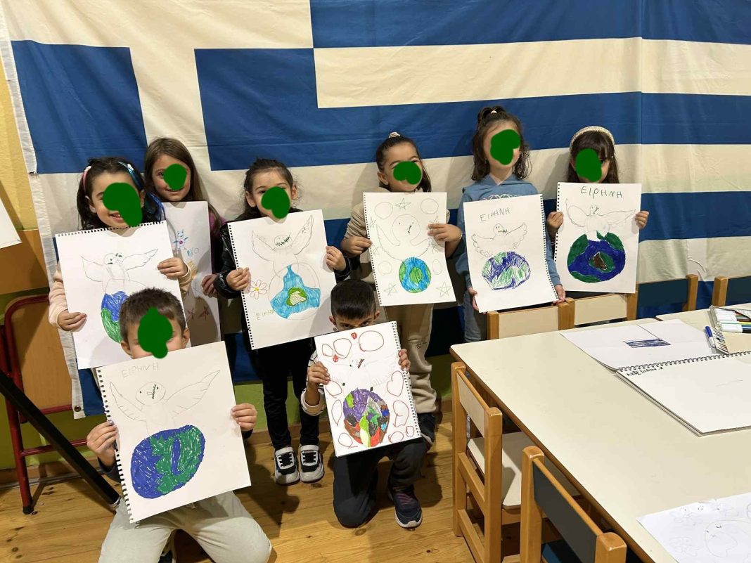 Φίλιπποι: Τα παιδιά ζωγράφισαν για το ΟΧΙ και την παγκόσμια ειρήνη